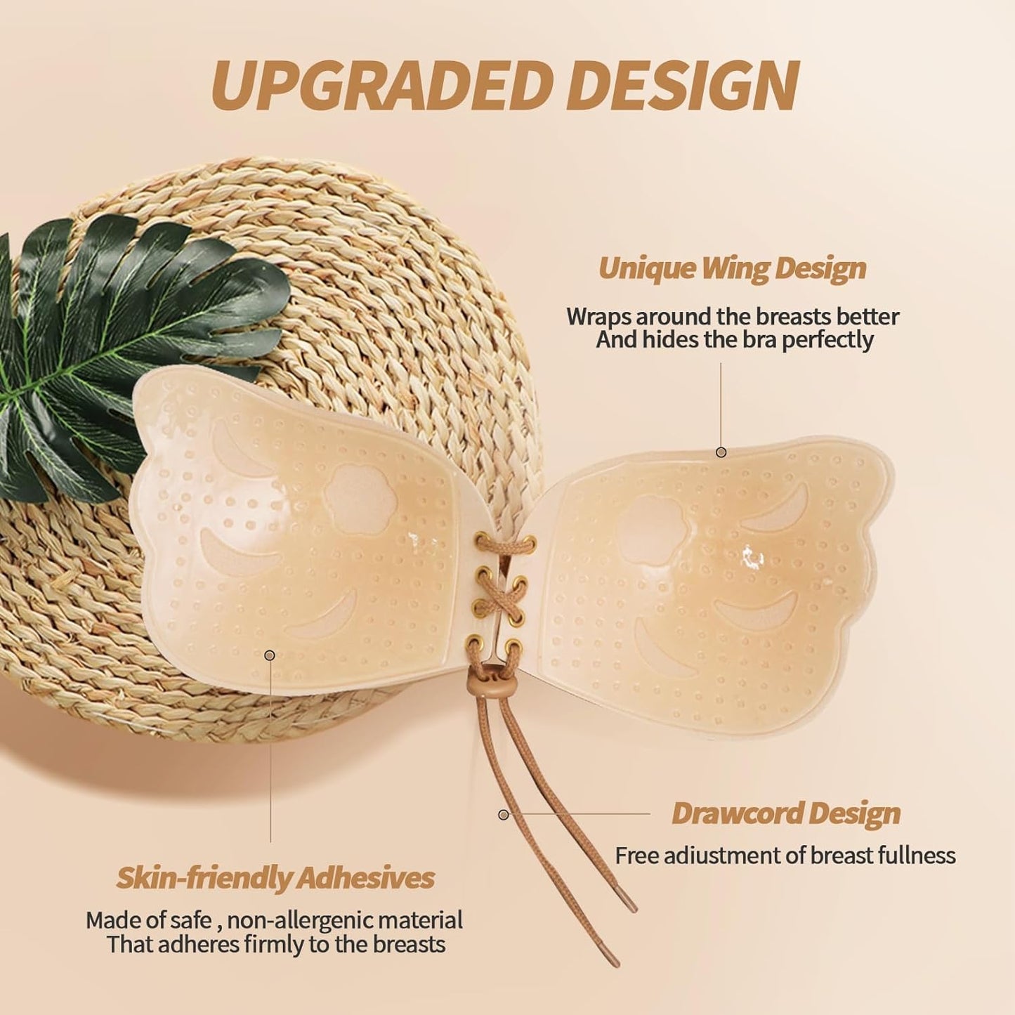 Self Adhesive Silicone Bra
