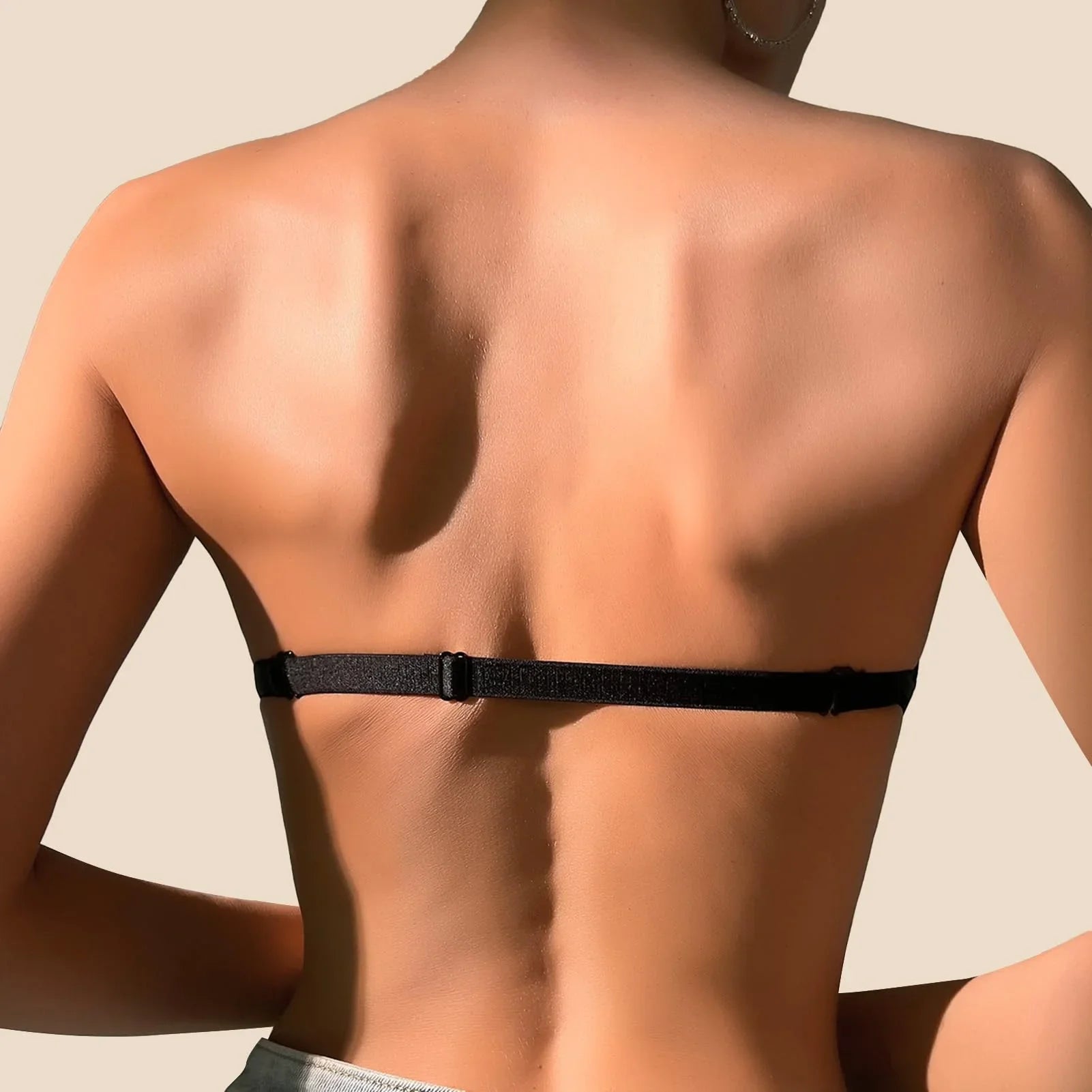 Viomisha Push Up Strapless Lace Bra for Women Padded Anti-slip Seamless Mutiway Bra Underwired Invisible Supportive Bras - Viomisha