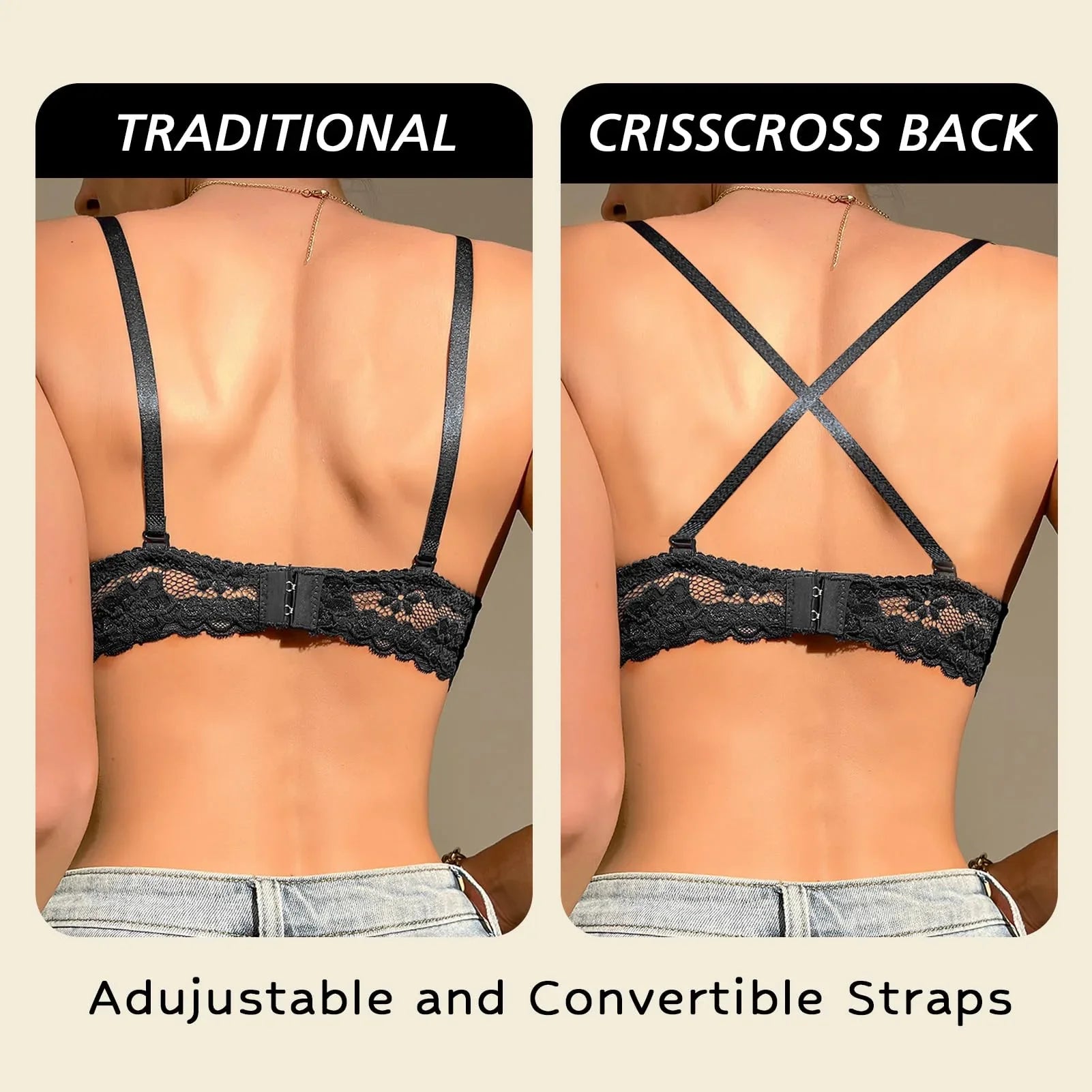 Viomisha Sexy Push-up Bra With Underwire Half Cup Bras Wire Bra - Viomisha