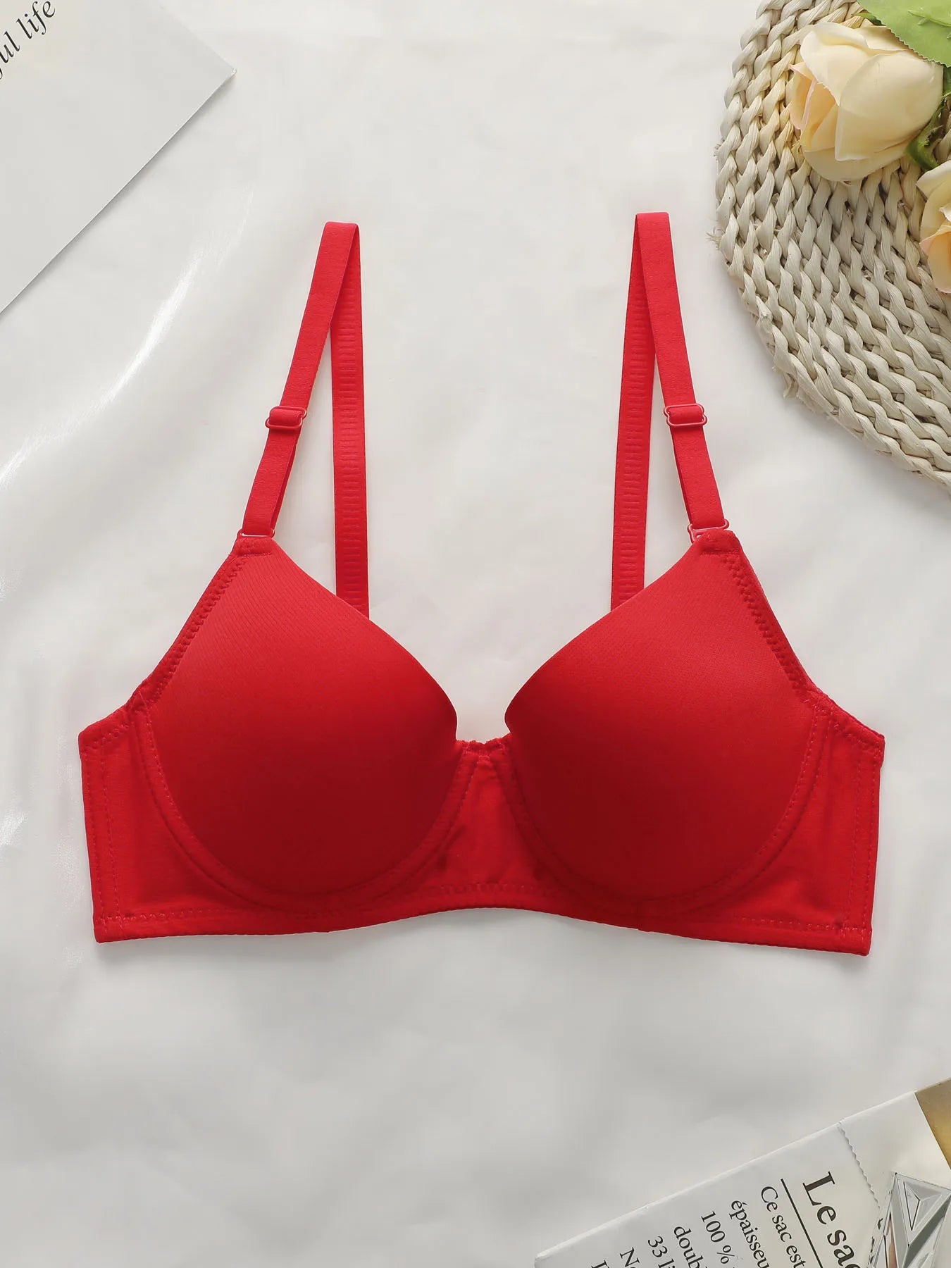 Solid Underwire Daily Bra