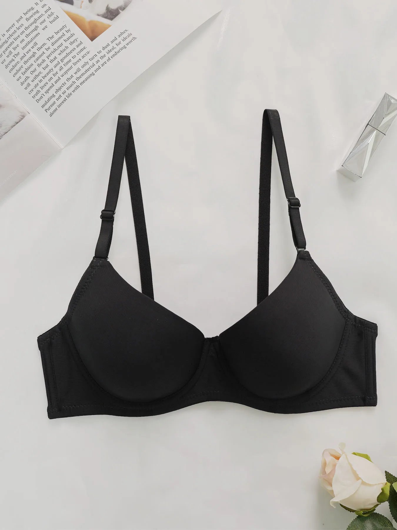 Solid Underwire Daily Bra