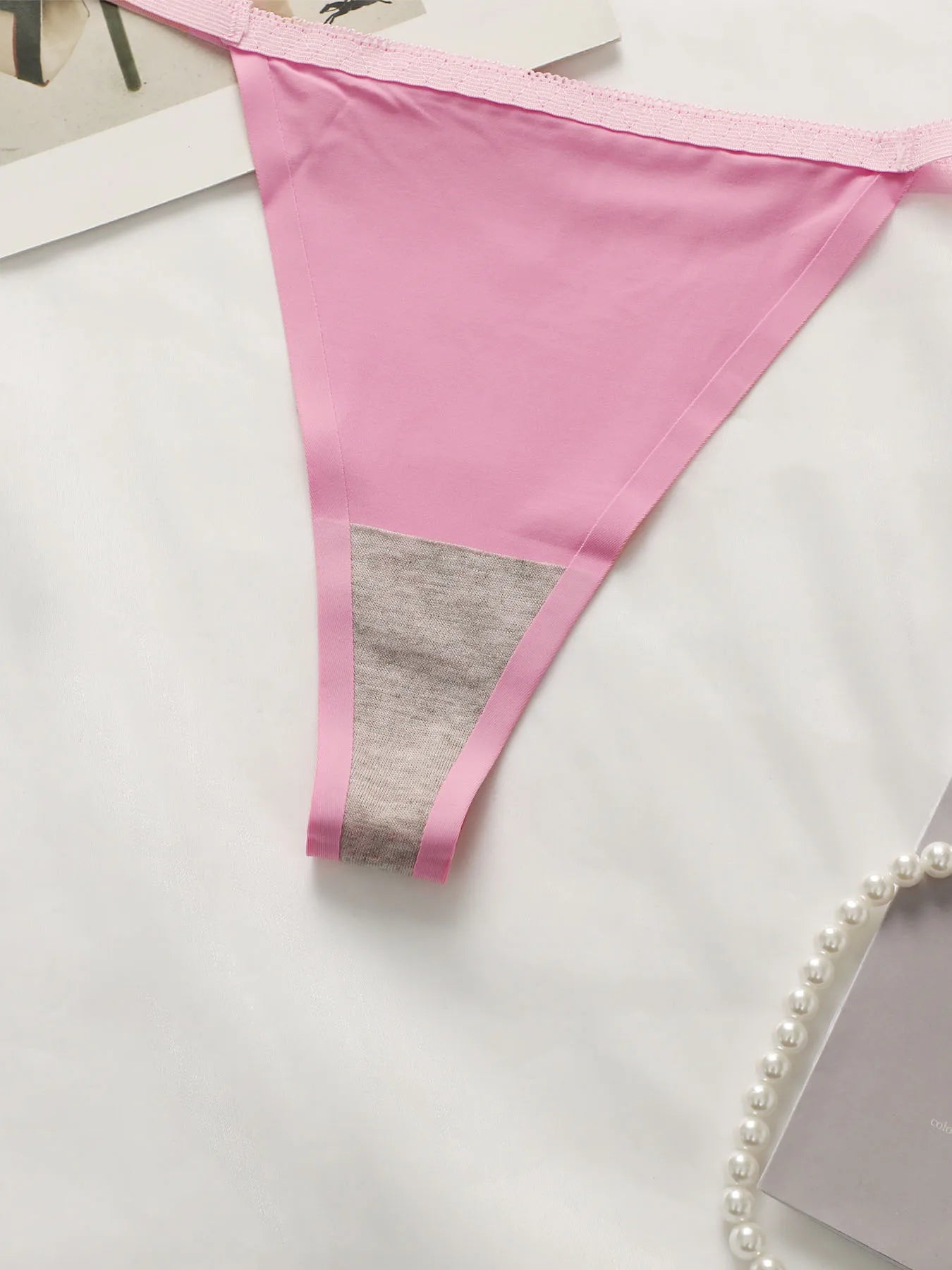 Solid Low Rise Thong