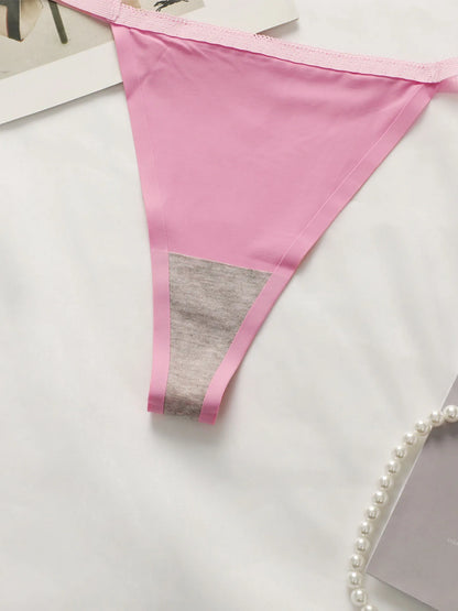 Solid Low Rise Thong